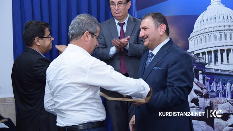 Merasîma rêzgirtinê li hejmareka birîndarên Daişê birêve çû